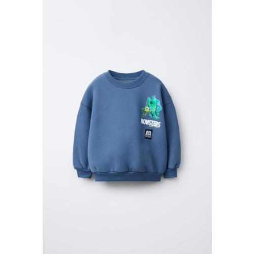 MONSTERS INC © DISNEY PIXAR PRINTED SWEATSHIRT - Bluish | ZARA United States