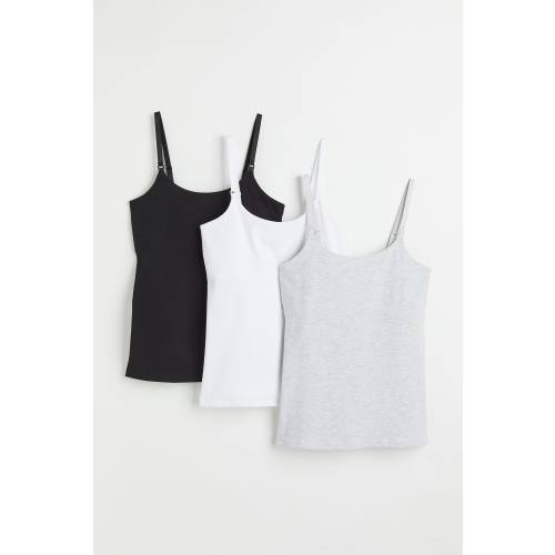 MAMA 3-PACK NURSING TANK TOPS