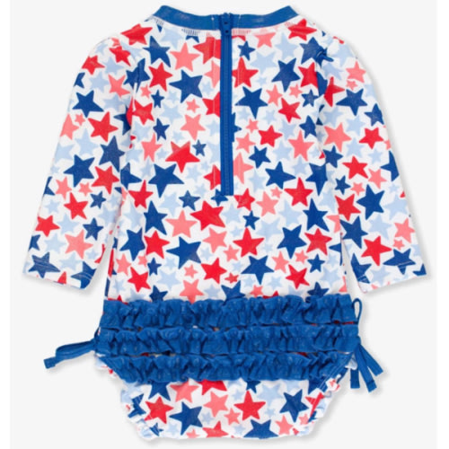 Long Sleeve One Piece Rash Guard | RuffleButts & RuggedButts