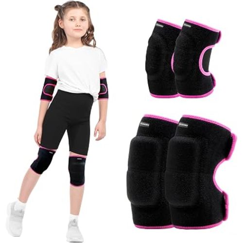 Knee Pads Elbow Pads Set for Kids, Thickened Protective Gear(S)