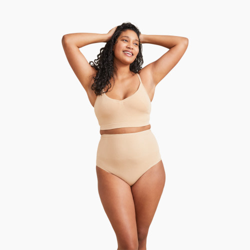 Hatch Collection The Seamless Belly Brief - Sand, Xl