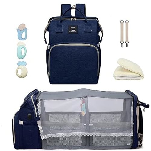 Diaper Bag with Changing Station,Diaper Bag Backpack,Diaper Bag,Large Capacity,900d Excellent Oxford(Ungrade Blue
