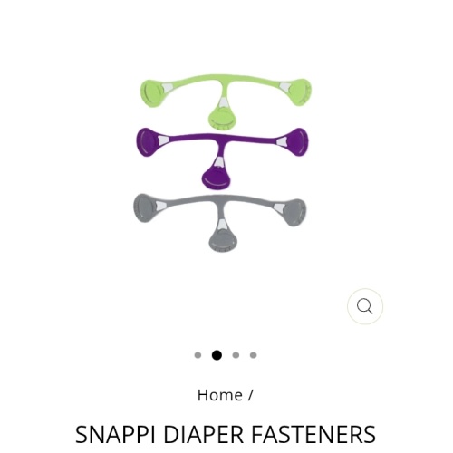Snappi Diaper Fasteners - Size One