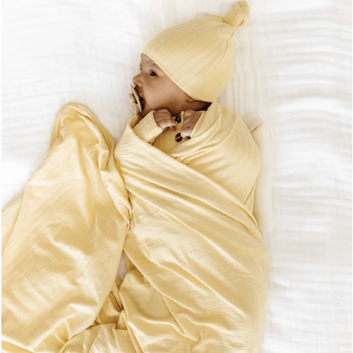 Birdie Ribbed Swaddle Blanket – Lou Lou & Company