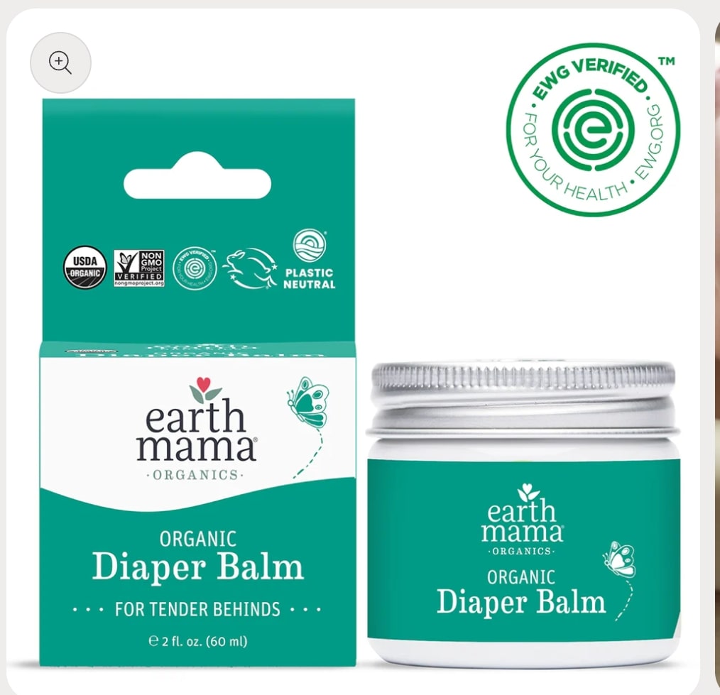 Organic Diaper Balm | Earth Mama