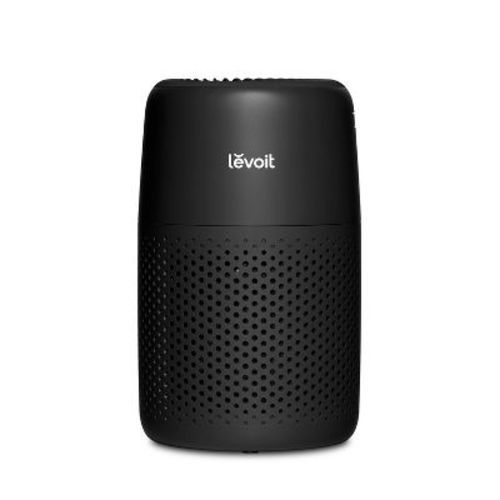 Levoit Core Mini Air Purifier Black: 3 Settings, 2-year Warranty, Electric, 100-300 Sq. Ft., Captures Allergens, Carbon Filter