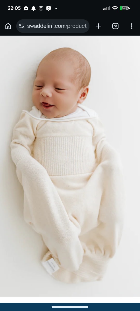Organic Cotton Swaddle Sleep Sack – Swaddelini
