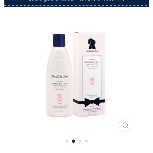 Newborn 2-in-1 Hair & Body Wash – Noodle & Boo