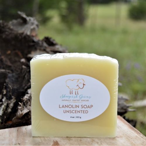 Diapering Accessories :: Wool Care :: Sheepish Grins Lanolin Soap Wool Wash Bar