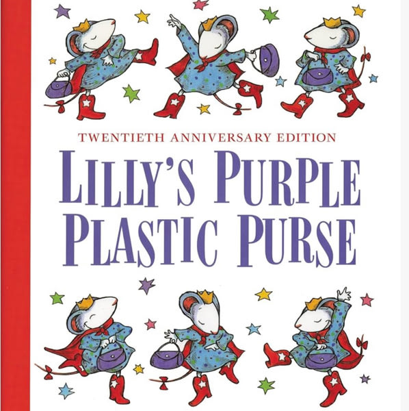 Lilly's Purple Plastic Purse