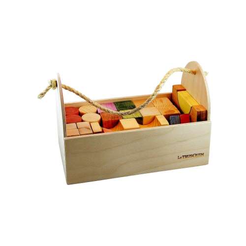 Wooden blocks set