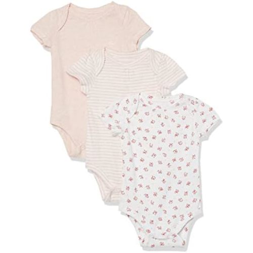 0-3M - GAP unisex-baby 3-pack First Favourite Short Sleeve Bodysuit