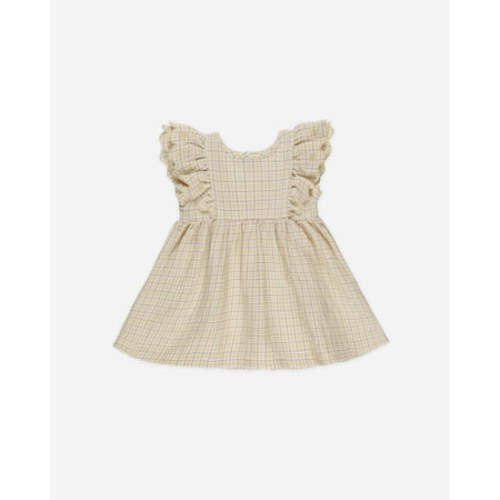 Alina Dress || Yellow Plaid - 6-12mo