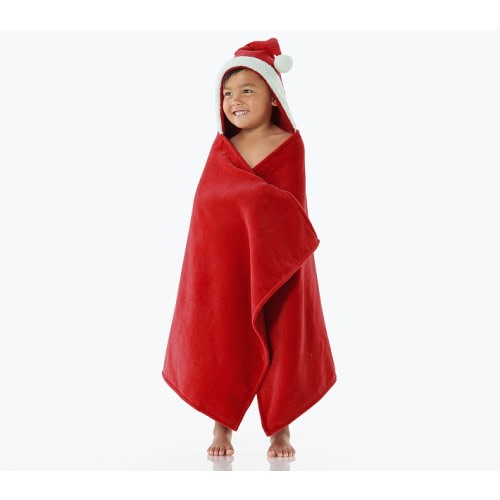 Santa Kid Hooded Towel