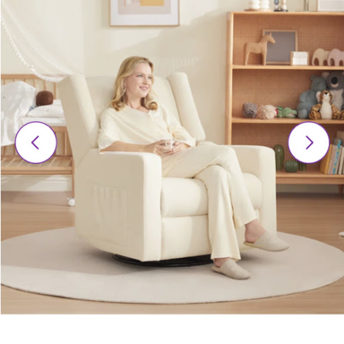 Latitude Run® Tucker Swivel Reclining Glider | Wayfair