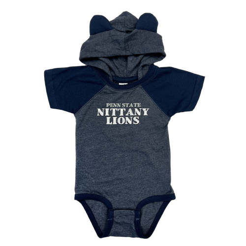 Infant Hooded Onesie with Ears