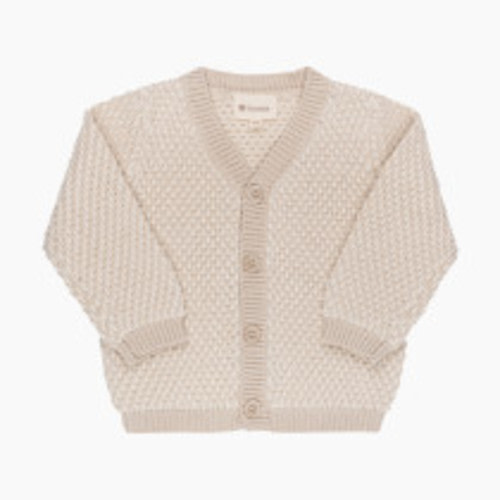 Elys & Co Bubble Knit Cardigan - Beige, 1 M