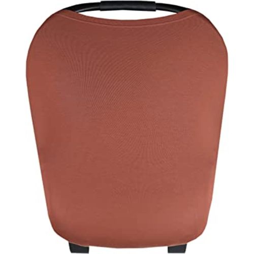 Copper Pearl Multi-Use Cover: Car Seat Covers, Nursing Cover, and Stroller Cover for Sun - Stretchy Fabric, All-Season Use, Stylish Designs, Easy Access for Moms - Moab