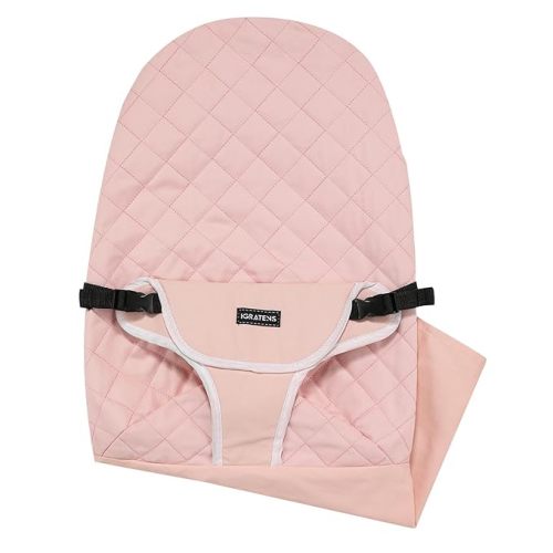 Fabric Seat for Bouncer - Baby Bjorn Bouncer Replacement Cover for Balance Soft & Bliss, 100% Cotton, Skin -Friendly, Machine Washable, Pink