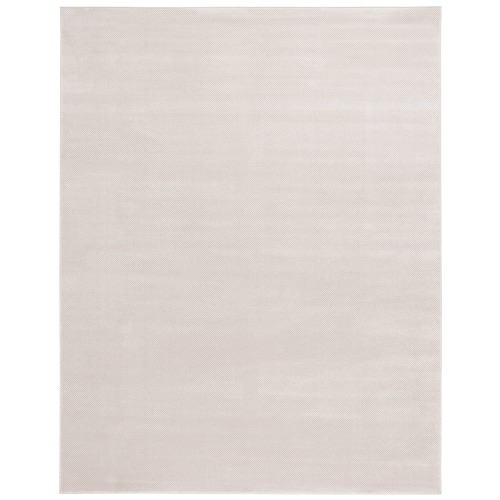 Safavieh 9 x 12 (ft) Loomed Polyester/Polypropylene Beige Rectangular Indoor Solid Mid-Century Modern Area rug