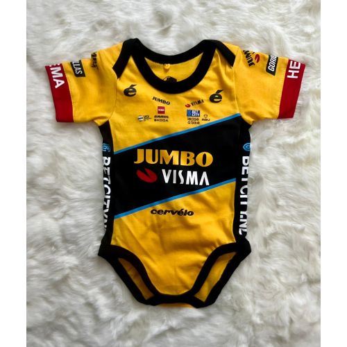 New Limited Edition Jumbo Visma cycling team baby onesie season 2023/2024
