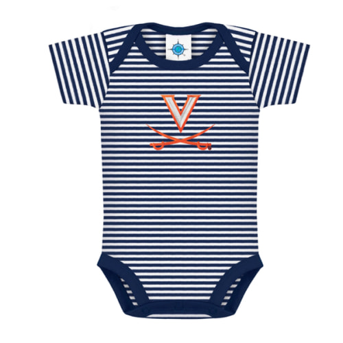 Virginia Cavaliers Striped Bodysuit | College Baby