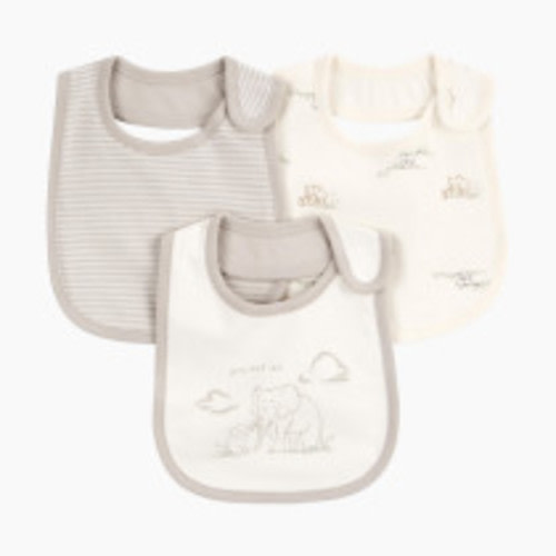 Carter's 3-Pack Bibs - Grey/White, Osz