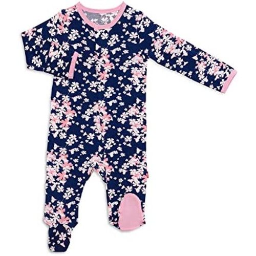 Magnetic Me Footie Pajamas Soft Modal Baby Sleepwear with Quick Magnetic Fastener | Boys and Girls Sleeper Preemie-24 Months