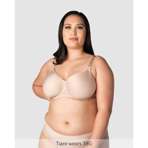 Obsession Contour T-Shirt Nursing Bra - Almond