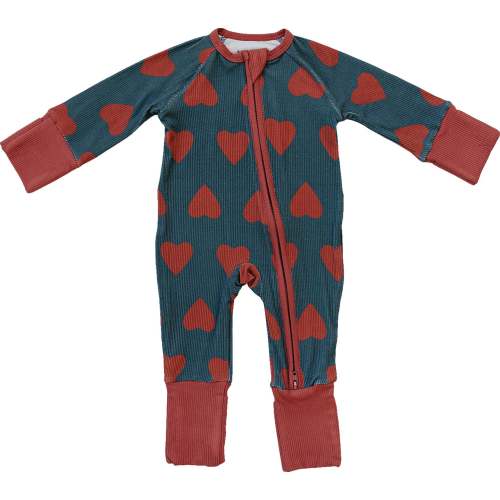 Ribbed Bamboo Sleeper: 6-12 Month