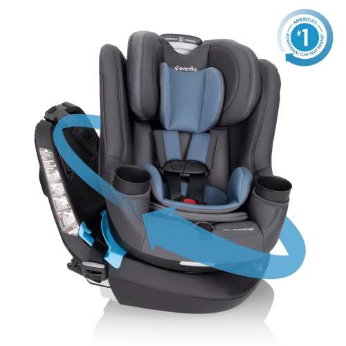 REO by Revolve360 Rotating Convertible Car Seat with Quick Clean Cover