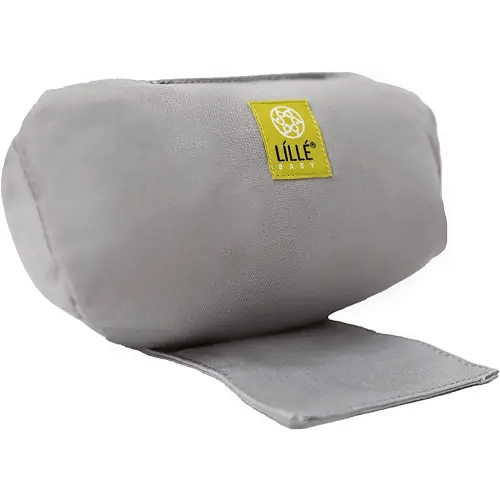 LÍLLÉbaby Ergonomic Washable Infant Pillow for Baby Carrier, Grey