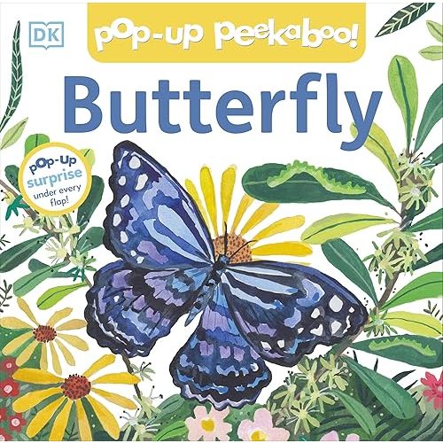 Pop-Up Peekaboo! Butterfly Board book – Pop up, April 19, 2022