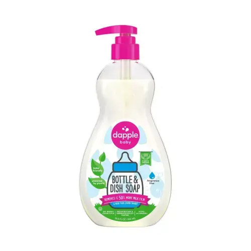 Dapple Bottle & Dish Soap - Fragrance Free - 16.9 Fl Oz