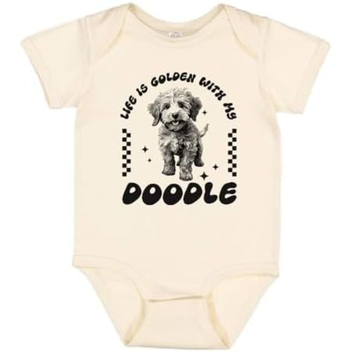 Golden with My Doodle Baby Infant Bodysuit
