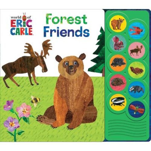 World Of Eric Carle – Forest Friends – 10 Button Listen And Learn Sound Book (board Book)