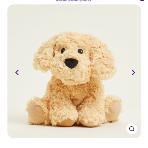 Microwavable Golden Dog Warmies | Warmies USA