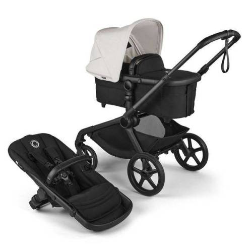 Bugaboo Kangaroo Complete - Black/Midnight Black-Misty White | Traveling Tikes