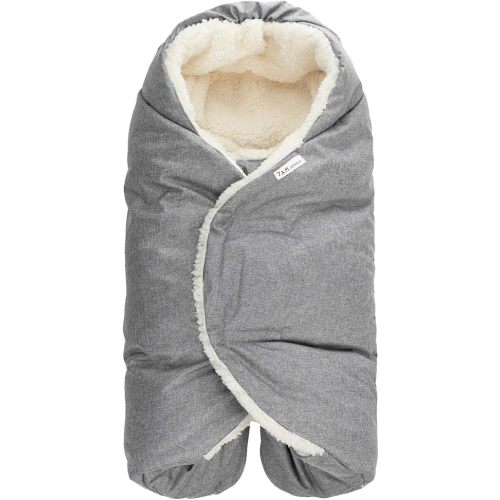 7AM Baby Car Seat Blanket - Multifunctional Car Seat Cover for Baby Boy & Girl, Winter Stroller & Car Seat Swaddle Blankets for Babies, Micro-Fleece & Plush Lined Warm Carseat Cover | Nido (Small)