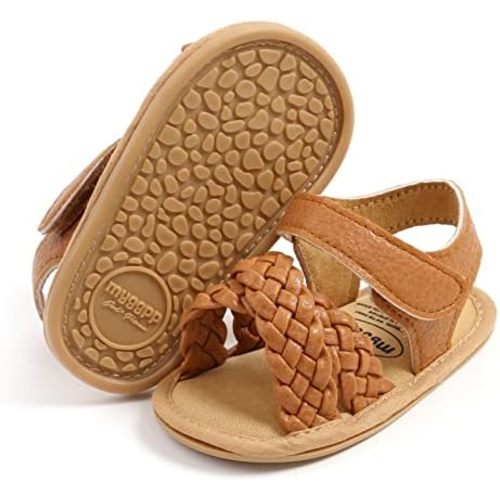 RVROVIC Baby Boys Girls Sandals Premium Soft Anti-Slip Rubber Sole Infant Summer Outdoor Shoes Toddler First Walkers