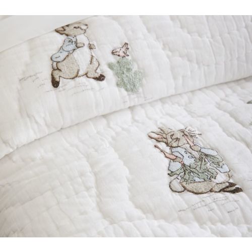 Peter Rabbit™ Baby Quilt | Pottery Barn Kids