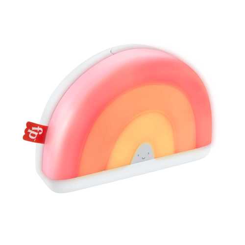 Fisher-Price Soothe & Glow Rainbow Sound Machine With Lights & Music For Newborns And Up