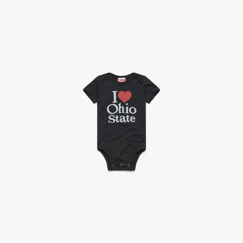 I Heart Ohio State Baby One Piece