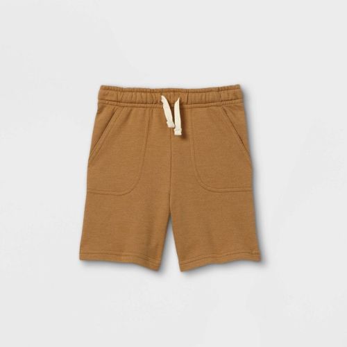 Toddler Boys' Pull-On Above Knee Shorts - Cat & Jack™ Navy Blue 18M: Elastic Waistband