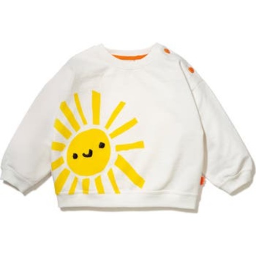 Recycled Cotton & Organic Cotton Graphic Sweatshirt, 12-18M