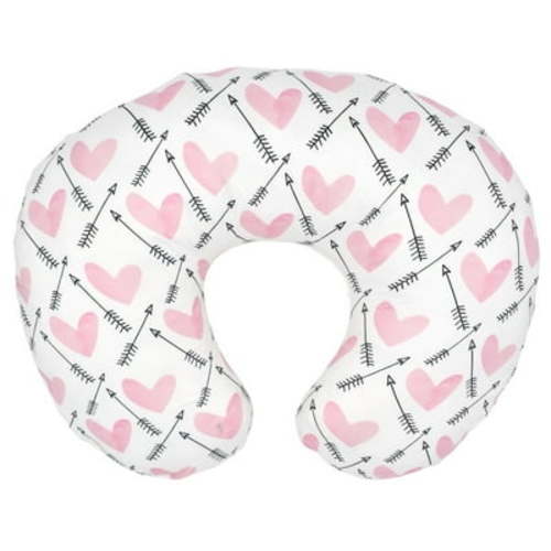 Breastfeeding Pillow And Locator - Original | Support Breastfeeding, Bottle-Feeding, Baby - Heart arrow