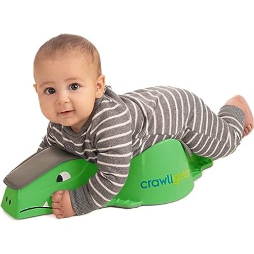 Tummy Time Mobility Toy for Infants 4-12 Months (Green)