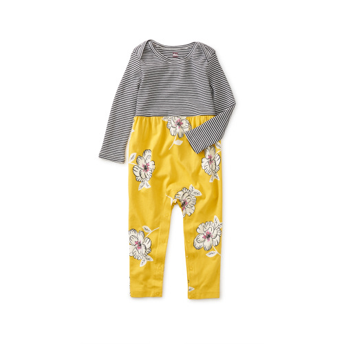 Print Mix Baby Romper | Tea Collection