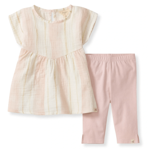 Pacific Stripe Tunic & Capri Set 3-6M
