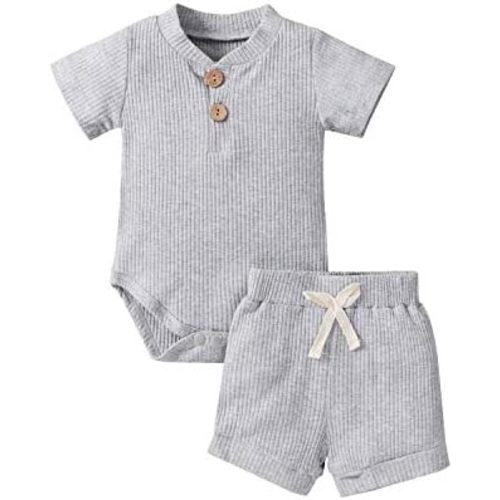 Baby Boy Clothes 0 3 6 9 12 18 Months Romper Shorts Set